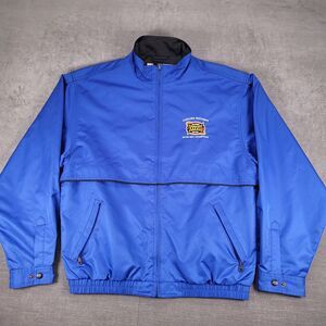 Carolina Panthers Super‎ Bowl XXXVIII NFC Champions 2003 Windbreaker Jacket Med